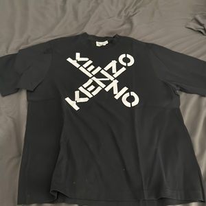 Men Kenzo Black Tshirt Size Small